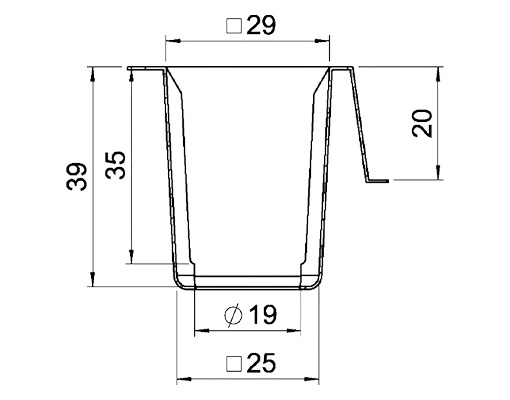 Ellepot propagation tray es25128 for optimal air and best rooting